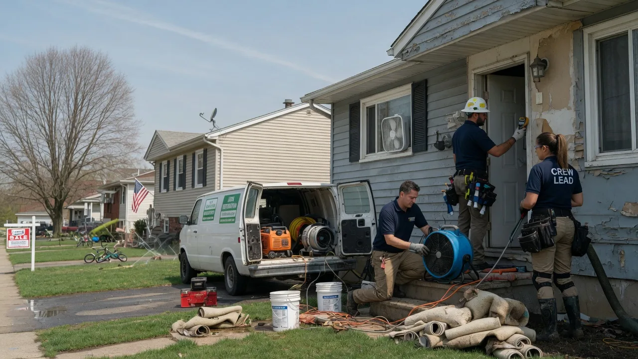 Flood Cleanup in Ridgewood, NJ near me